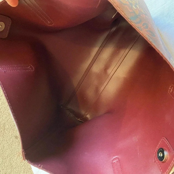 Florals print tote bag - Picture 3 of 6